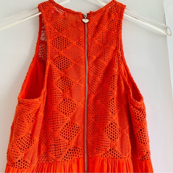Free People Bless'ed are the meek endless summer Maxi dress lipstick - Picture 16 of 16